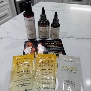 Bask & Lather Growth & Length Retention Bundle NEW